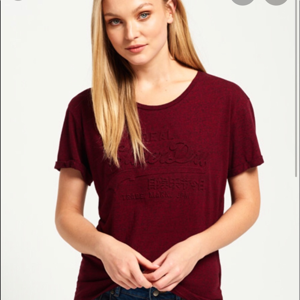 ENDLESS ROSE 🌹 BURGUNDY TEE